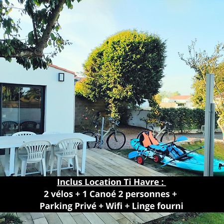Maison Ti Havre Avec Jardin Prive Dans Village De Pecheurs A Brem Sur Mer ! エクステリア 写真