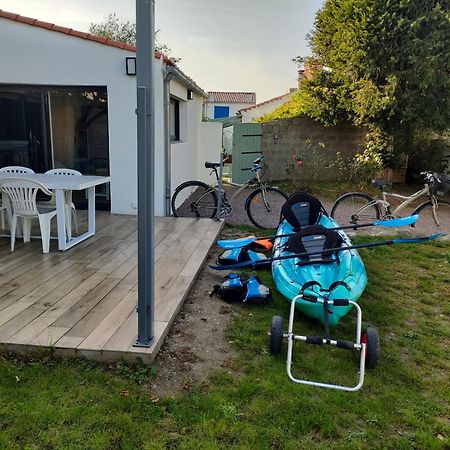 Maison Ti Havre Avec Jardin Prive Dans Village De Pecheurs A Brem Sur Mer ! エクステリア 写真